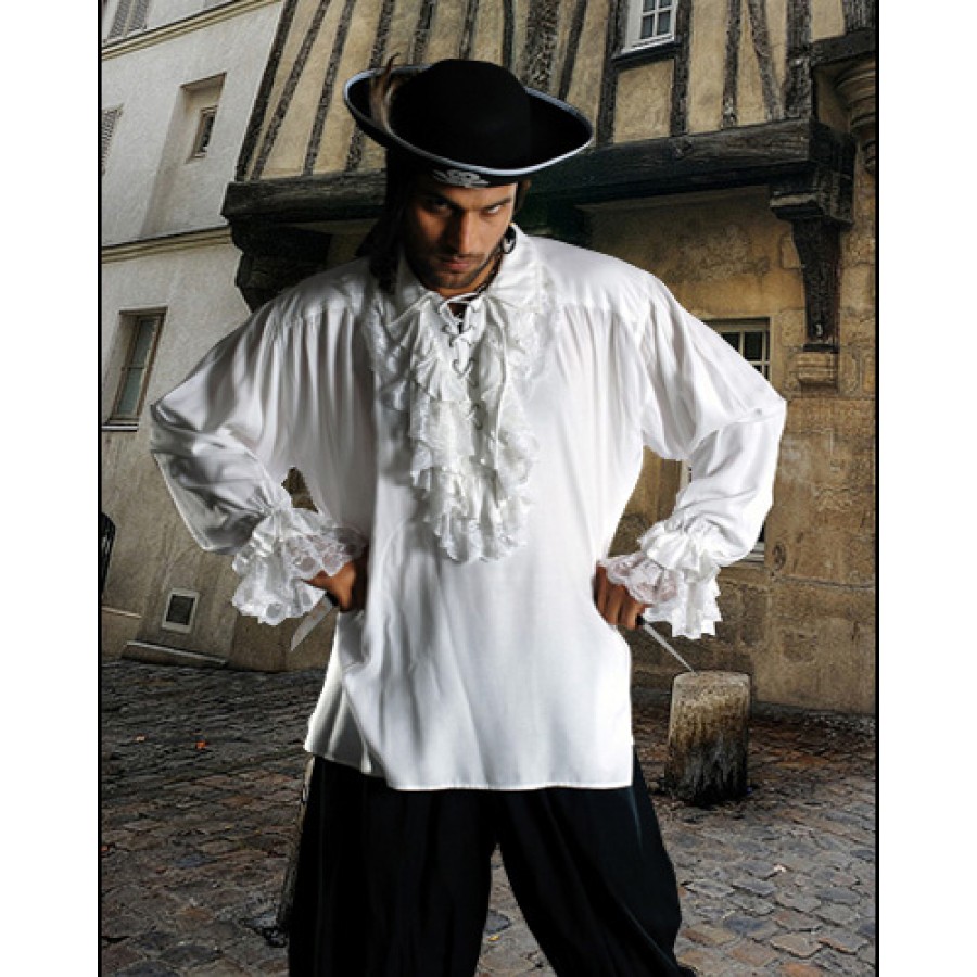 frilly pirate shirt