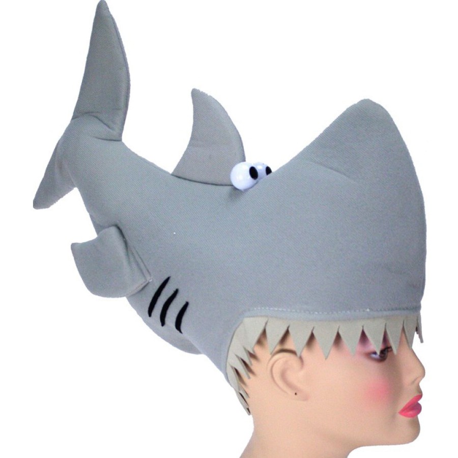 SEARCH AND BUY THIS PRODUCT Man-Eating Shark Hat | Novelty Hat, Silly Hat, Animal Hat